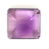 1 Pcs Of Natural Amethyst Faceted |Rectangle| Size:19x17mm - The LabradoriteKing
