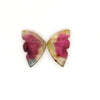 Natural Watermelon Tourmaline Butterfly Carved Pair | Size:13x8mm - The LabradoriteKing