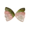 Natural Watermelon Tourmaline Butterfly Carved Pair | Size:17x12mm - The LabradoriteKing