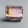 Natural Big Size Ametrine Bolivia Faceted | Rectangle Shape | Size:21x17mm - The LabradoriteKing