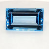 Natural Big Size Sky Blue Topaz Faceted | Rectangle | Size:31x18mm - The LabradoriteKing