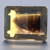 Natural Big Size Phantom Quartz Bi-Color Faceted  | Rectangle | Size: 24x19mm - The LabradoriteKing