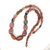 14 Inches Natural Tourmaline Beads | Oval | Beads Size:5-16mm