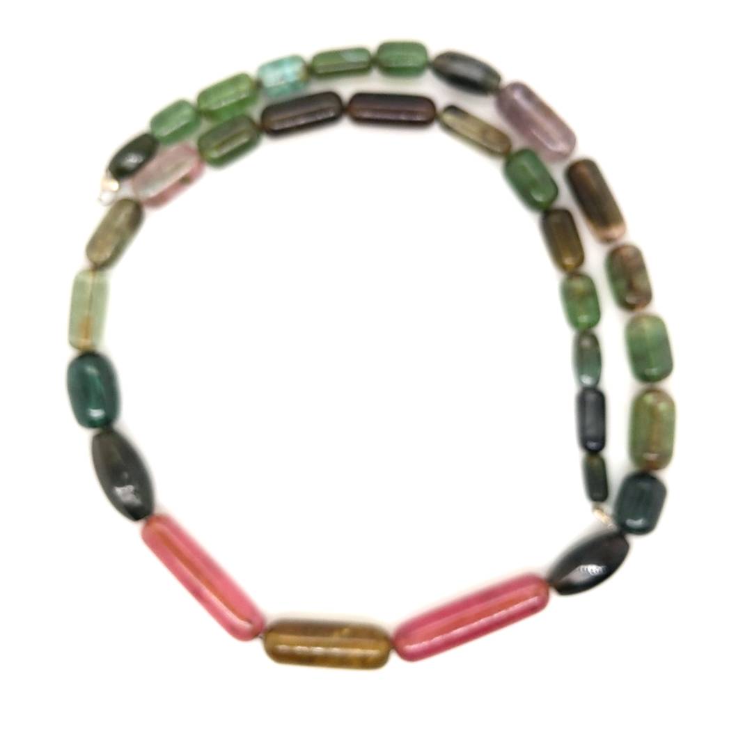 13 Inches Natural Tourmaline Beads | Beads Size:6-21mm - The LabradoriteKing