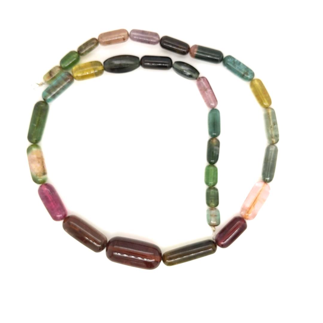 14 Inches Natural Tourmaline Beads | Beads Size:6-18mm - The LabradoriteKing