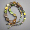 18 Inches Natural Tourmaline Beads | Oval | Beads Size:5-16mm - The LabradoriteKing