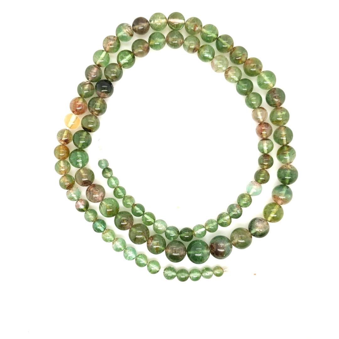 18 Inches Natural Tourmaline Beads | Round | Beads Size:3-7mm - The LabradoriteKing