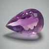 Natural Deep Color Amethyst Faceted | Pear | Size: 22x15mm