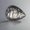 1 Pcs Of Natural Black Rutile Faceted | Pear | Size:17x12mm - The LabradoriteKing