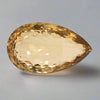 Natural Big Size Citrine Faceted  | Pear | Size: 37x23mmm - The LabradoriteKing