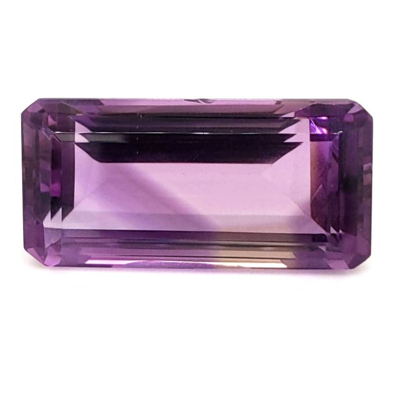 Natural Deep Color Amethyst Faceted | Rectangle | Size: 31x15mm - The LabradoriteKing