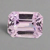 1 Pcs Of Natural Kunzite Faceted | Rectangle | Size:11x8mm