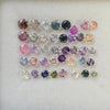 40 Pics Of Natural Multi Sapphire Faceted |Round Shape | Size:3-4mm - The LabradoriteKing