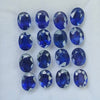 16 Pics Of Natural Blue Sapphire Faceted |Oval Shape | Size:8x6mm - The LabradoriteKing