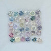 36 Pics Of Natural Multi Sapphire Faceted |Round Shape | Size:3-4mm - The LabradoriteKing