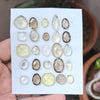 1 Card Of Natural Mix Quartz Rosecut| Mix Shape | Size:10-18mm - The LabradoriteKing