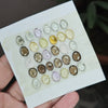 1 Card Of Natural Mix Quartz Rosecut| Mix Shape | Size: 7-10mm - The LabradoriteKing