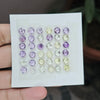 1 Card Of Natural Mix Quartz Rosecut| Round & Teardrop Shape | Size:6mm - The LabradoriteKing