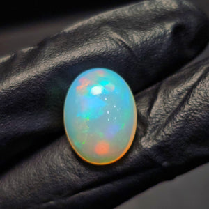 1 Pcs Of Natural Ethopian Opal Oval Shape  |WT: 7.8 Cts|Size:17x13mm - The LabradoriteKing