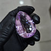 1 Pieces Natural Lavender Amethyst Rosecut Pear Shape| Size:44x32mm - The LabradoriteKing