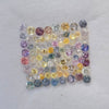 56 Pcs Of Natural Multi Sapphire Faceted |Round | Size:2-3mm - The LabradoriteKing