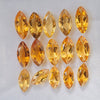 15 Pcs Of Natural Citrine Faceted |Marquise| Size:10-12mm - The LabradoriteKing