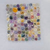 109 Pcs Of Natural Multi Sapphire Faceted |Round | Size:2-4mm - The LabradoriteKing