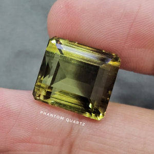 Phantom Faceted Quartz | Flawless Grade | Yellow & Smoky - The LabradoriteKing