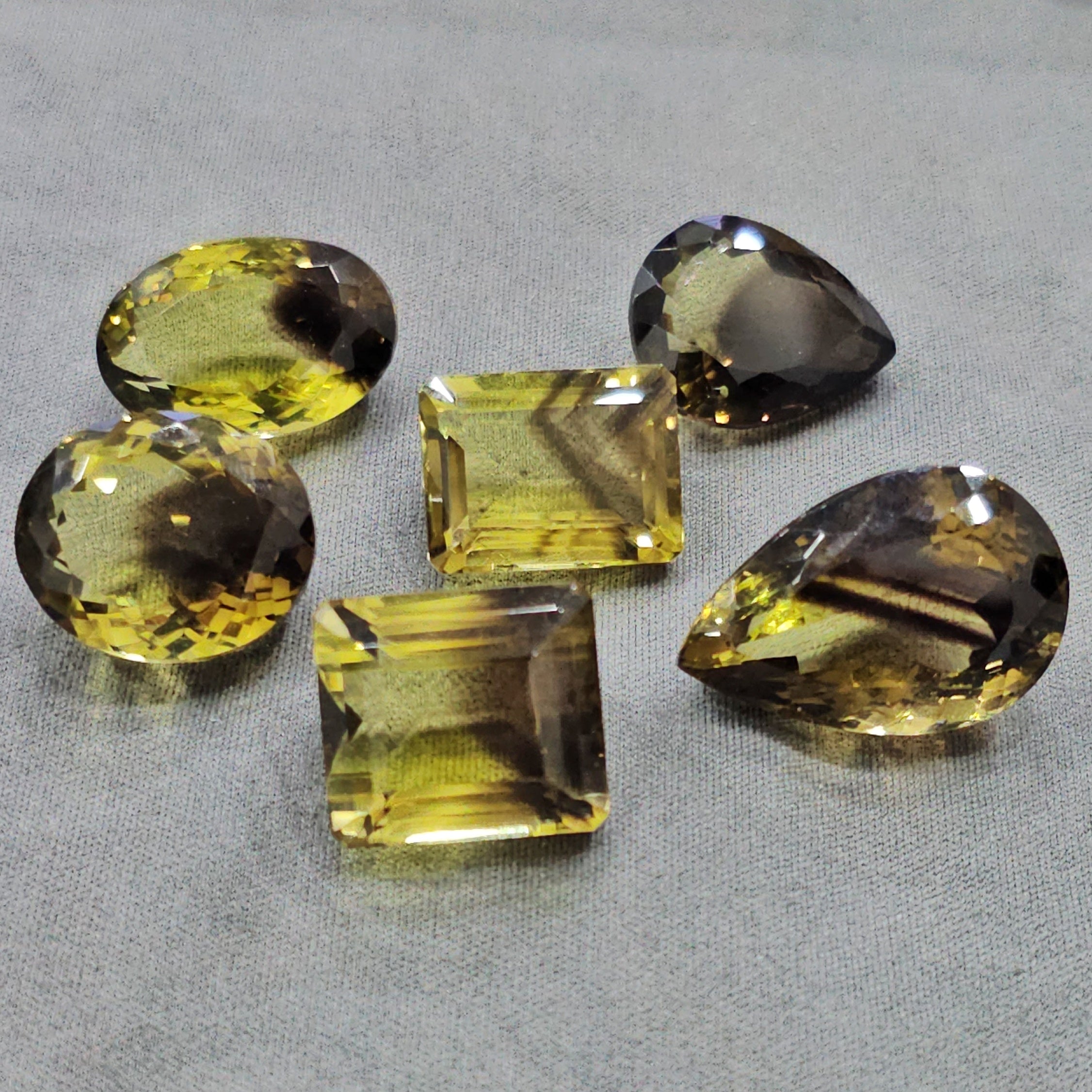 Phantom Faceted Quartz | Flawless Grade | Yellow & Smoky - The LabradoriteKing