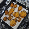 5 Pcs of Deep Honey Quartz | 15-30mm sizes - The LabradoriteKing