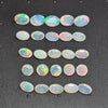 25 pcs Natural Ethiopian Opal Faceted  | Oval & Round | Size:5-7mm - The LabradoriteKing