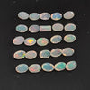 25 pcs Natural Ethiopian Opal Faceted  | Oval & Rectangle | Size: 6x3mm To 6x4mm - The LabradoriteKing