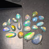 20 pcs Natural Ethiopian Opal Rose Cuts | Fancy Shape | Size:6-12mm - The LabradoriteKing