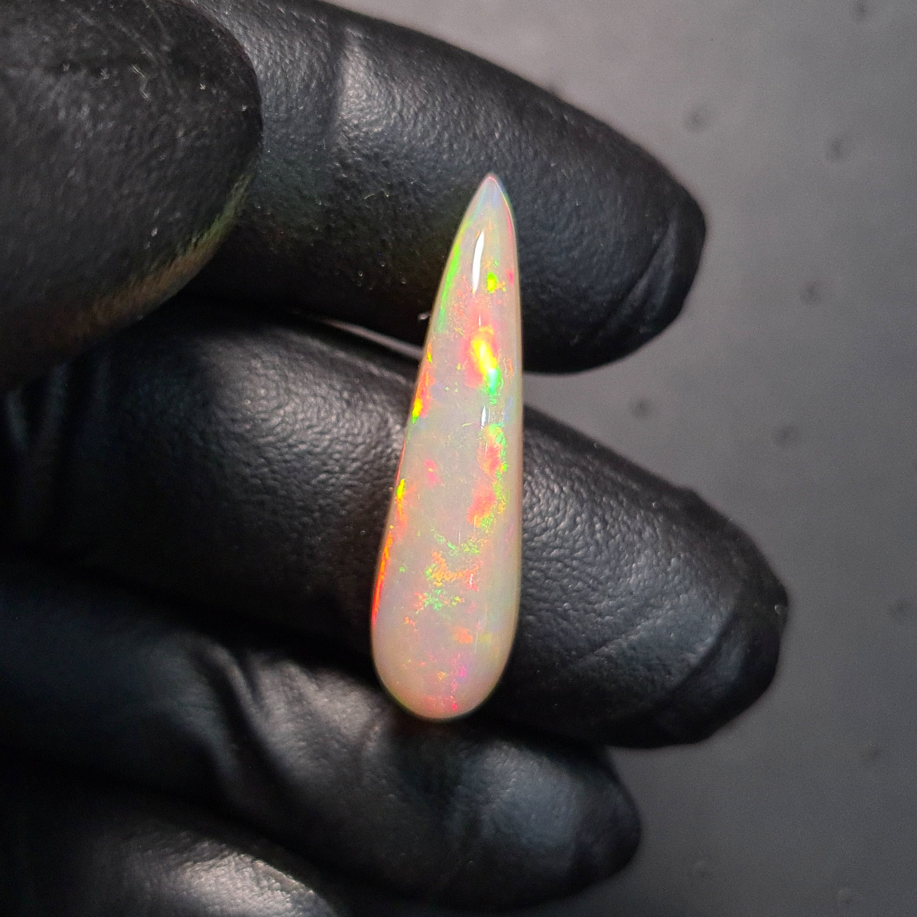 1  Pcs Of Natural Ethopian Opal  | Pear Shape | Size: 30x8mm