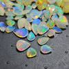 10 Pcs Natural Opal Faceted | Pear Shape | Sizes: 6-10mm - The LabradoriteKing