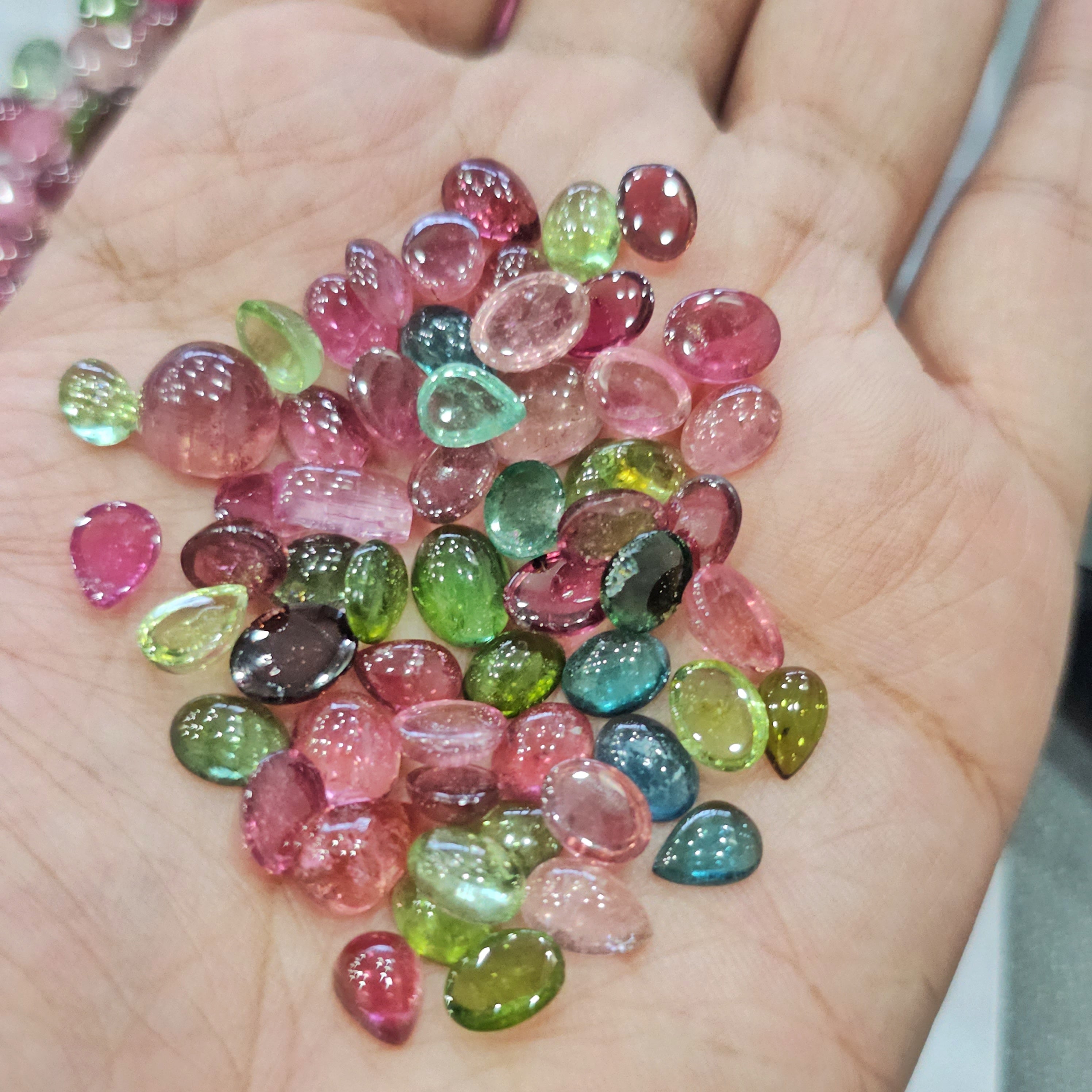 10 Pcs of Tourmaline 8mm to 10mm | 20 Carats Approx