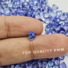 2 Pcs of Tanzanite 6mm Trillion | AAA Quality - The LabradoriteKing