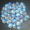 40 Pcs Natural Moonstone Cabochon Gemstone|Mix Shape| 6-11mm - The LabradoriteKing