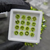 12 Pcs Natural Peridot 6mm | Top Quality - The LabradoriteKing