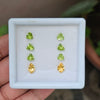 8 Pcs Natural Citrine And Peridot |Trillion & Fancy Shape| 6-9mm|5.9 Cts - The LabradoriteKing