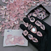 100 Carat Scoop of High Quality Faceted Rosequartz | 15-25mm sizes | 10 Pcs approx