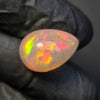 1  Pcs Of Natural Ethiopian Opal  | Pear | Size: 19x13mm