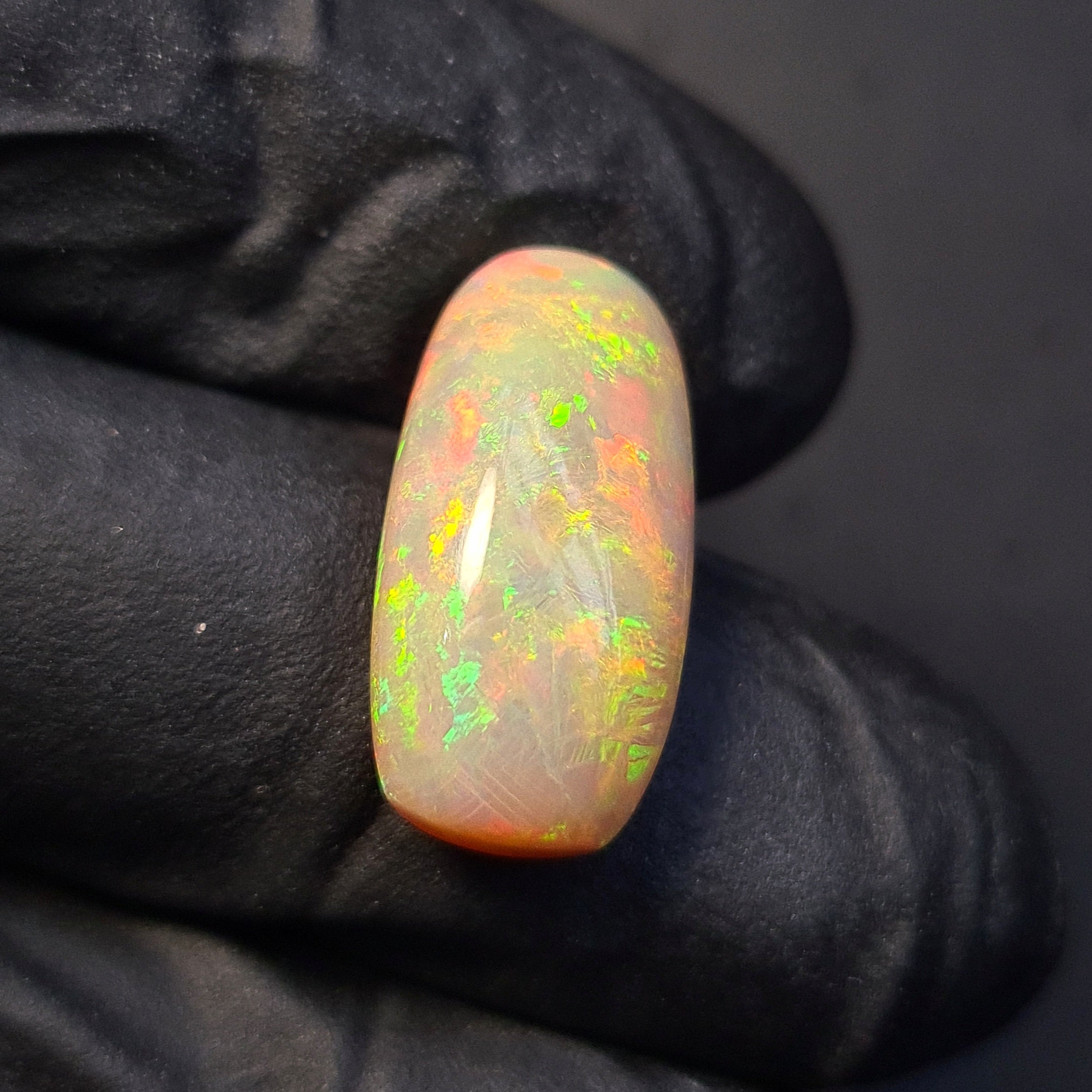 1  Pcs Of Natural Ethiopian Opal  | Rectangle | Size: 20x10mm