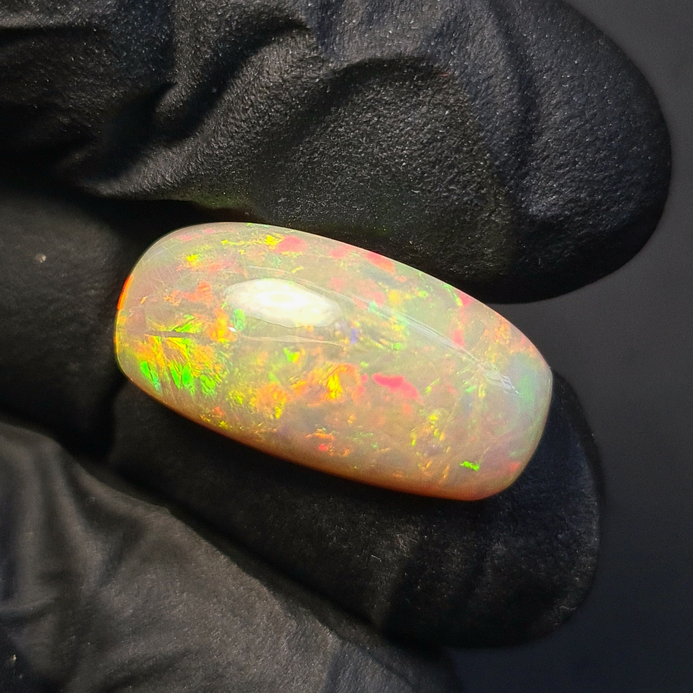 1  Pcs Of Natural Ethiopian Opal  | Rectangle | Size: 20x10mm