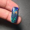 Natural Ethiopian Black Smoked Opal Cabochon| Rectangle| Size: 25x11mm | 8 Cts