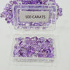 100 Cts Amethyst Scoop of Amethyst Faceted Flawless | 50-60 Pcs