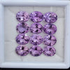 12 Pcs Of Natural Amethyst Faceted | Shape: Oval| Size: 12x10mm