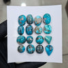 16 Pcs Of Natural Turquoise Cabochon |Mix|  Size:13-17mm