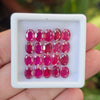 20 Pcs Of Natural Ruby Faceted | Oval Shape | Size:7x5mm