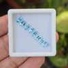 8 Pcs Of Natural Blue Topaz Faceted | Shape: Mix | Size: 6x4mm